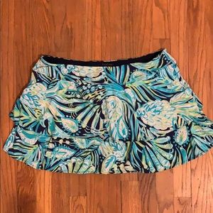 euc lilly pulitzer luxletic skort